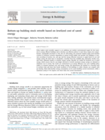 Bottom-up building stock retrofit based on levelized cost of saved energy