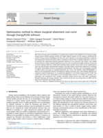 Optimisation method to obtain marginal abatement cost-curve through EnergyPLAN software