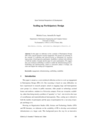 Scaling up participatory design