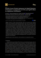 Flexible Screen Printed Aptasensor for Rapid Detection of Furaneol: A Comparison of CNTs and AgNPs Effect on Aptasensor Performance