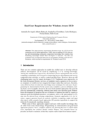 End-user requirements for wisdom-aware EUD