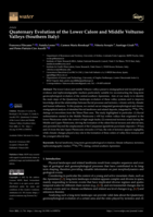 Quaternary Evolution of the Lower Calore and Middle Volturno Valleys (Southern Italy)