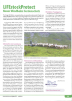 LIFEstockProtect. Neuer Wind beim Herdenschutz