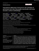 International collaboration framework for the calculation of performance loss rates: Data quality, benchmarks, and trends (towards a uniform methodology)
