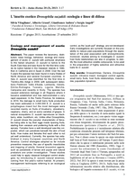 L’insetto esotico Drosophila suzukii: Ecologia e linee di difesa