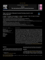Topics and trends in Mountain Livestock Farming research: a text mining approach