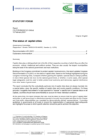 The Status of Capital Cities