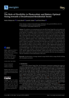 The Role of Flexibility in Photovoltaic and Battery Optimal Sizing towards a Decarbonized Residential Sector