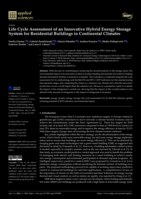 Life Cycle Assessment of an Innovative Hybrid Energy Storage System for Residential Buildings in Continental Climates