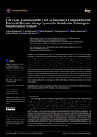 Life Cycle Assessment (LCA) of an Innovative Compact Hybrid Electrical-Thermal Storage System for Residential Buildings in Mediterranean Climate