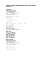 Coopetition of small- And medium-sized family enterprises: Insights from an IT business network