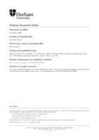 Entrepreneurial ecosystems: analysing the status quo