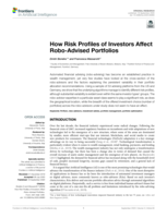 How Risk Profiles of Investors Affect Robo-Advised Portfolios
