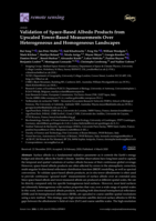 Validation of Space-Based Albedo Products from Upscaled Tower-Based Measurements Over Heterogeneous and Homogeneous Landscapes
