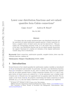 Lower Cone Distribution Functions and Set-Valued Quantiles Form Galois Connections