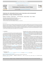 Analyzing the relationship between green innovation and environmental performance in large manufacturing firms