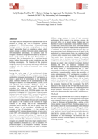 Early Design Tool For PV + Battery Sizing: An Approach To Maximize The Economic Outlook Of BIPV By Increasing Self-Consumption