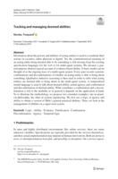 Tracking and managing deemed abilities