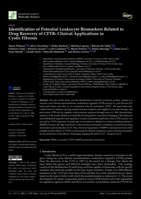 Identification of Potential Leukocyte Biomarkers Related to Drug Recovery of CFTR: Clinical Applications in Cystic Fibrosis