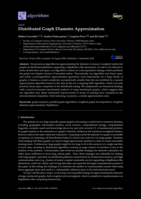 Distributed Graph Diameter Approximation