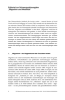 Editorial zur Schwerpunktausgabe „Migration und Mobilität“