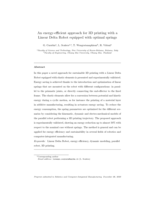 An energy-efficient approach for 3D printing with a Linear Delta Robot equipped with optimal springs