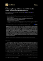 Enhancing energy efficiency of a 4-DOF parallel robot through task-related analysis