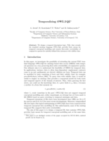 Temporalising OWL 2 QL