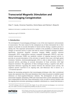 Transcranial magnetic stimulation and neuroimaging coregistration