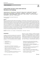 I Like the Way You Eat It: Lemur (Indri indri) Gut Mycobiome and Geophagy