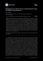 Management of Abiotic Stress in Horticultural Crops: Spotlight on Biostimulants