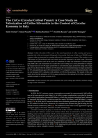 The CirCo (Circular Coffee) Project: A Case Study on Valorization of Coffee Silverskin in the Context of Circular Economy in Italy