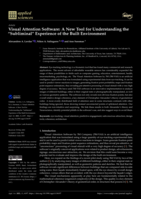 Visual Attention Software: A New Tool for Understanding the “Subliminal” Experience of the Built Environment