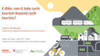 MoVe the Alps: Conference on cycling tourism in the Alpine region