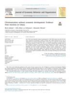 Christianization without economic development: Evidence from missions in Ghana