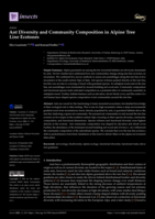 Ant Diversity and Community Composition in Alpine Tree Line Ecotones