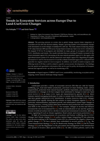 Trends in Ecosystem Services across Europe Due to Land-Use/Cover Changes