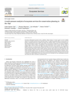 A multi-pressure analysis of ecosystem services for conservation planning in the Alps