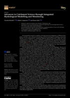 Advances in Catchment Science through Integrated Hydrological Modelling and Monitoring
