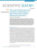 Fine-scale multiannual survey of benthic invertebrates in a glacier-fed stream used for hydropower generation