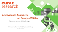 Ambivalente Ansprüche an Europas Wälder: Reflektionen zur neuen EU Wald-Strategie