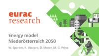 Energy model Niederösterreich 2050