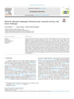 Editorial: Mountain landscapes: Protected areas, ecosystem services, and future challenges