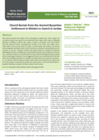 Church Burials from the Ancient Byzantine Settlement in Khirbet es-Samrā in Jordan