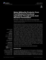 Maize Milling By-Products: From Food Wastes to Functional Ingredients Through Lactic Acid Bacteria Fermentation