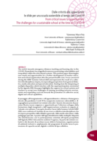 Dalle criticità alle opportunità: le sfide per una scuola sostenibile al tempo del Covid-19 = From critical issues to opportunities: The challenges for a sustainable school at the time of COVID-19