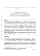 A Note on Parallel Preconditioning for the All-at-Once Solution of Riesz Fractional Diffusion Equations
