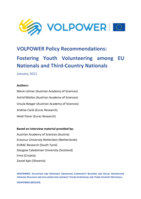 VOLPOWER Policy Recommendations: Fostering Youth Volunteering among EU Nationals and Third-Country Nationals