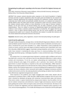 Renegotiating the public good: Responding to the first wave of COVID-19 in England, Germany and Italy
