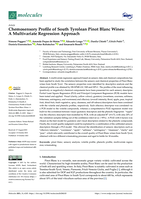 Chemosensory Profile of South Tyrolean Pinot Blanc Wines: A Multivariate Regression Approach